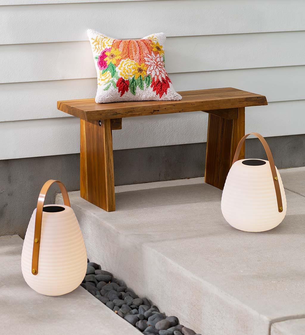 Beehive Lantern Outdoor Lamp - Waterproof Solar Powered Hanging Light for Garden, Patio, Porch & Backyard Decor - Perfect for Camping, Parties & Evening Ambiance