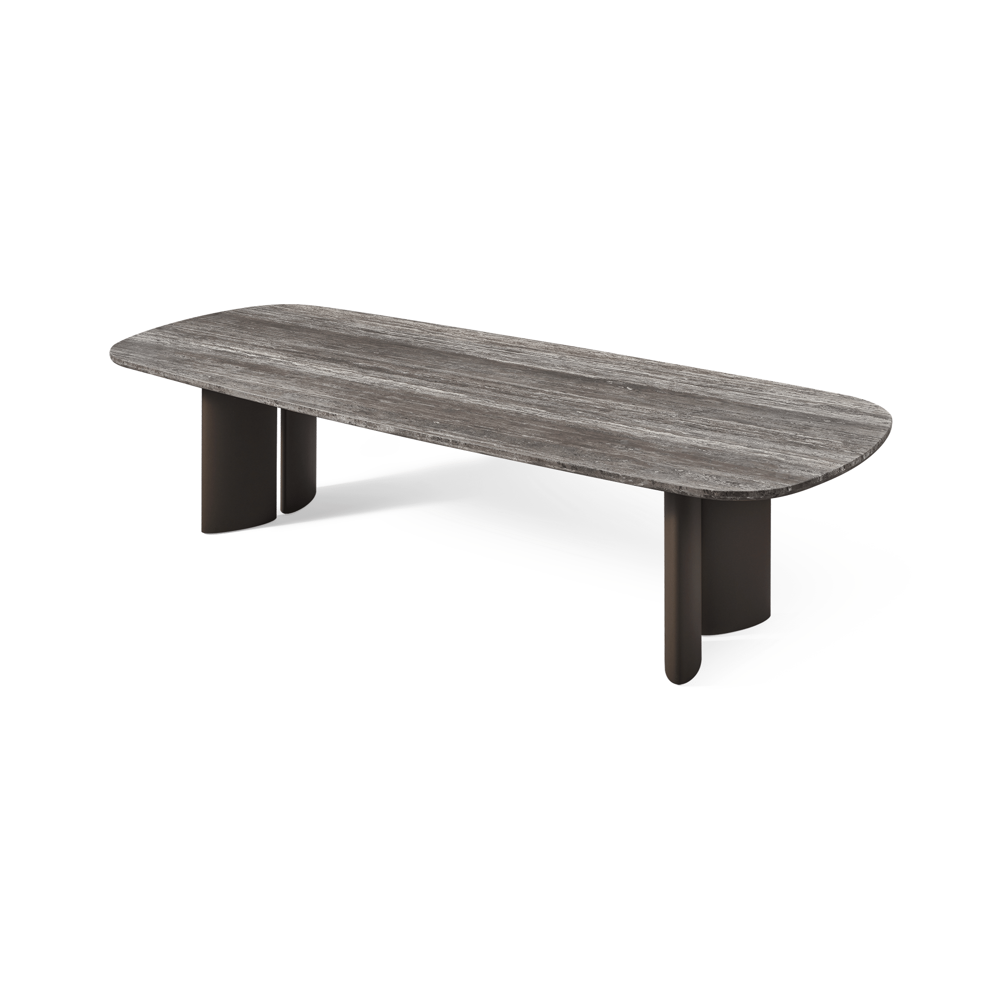 Newport 108-Inch Aluminum Outdoor Dining Table – Durable & Weather-Resistant for Patio, Garden, and Poolside Entertaining