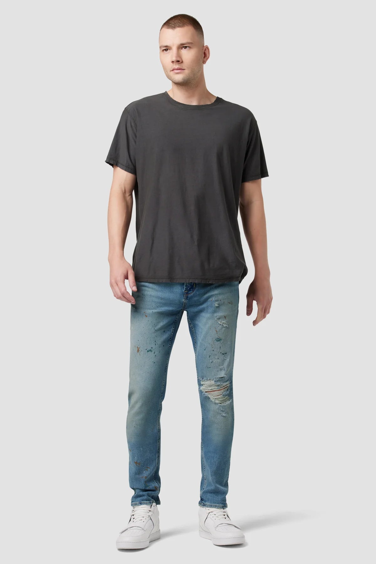 Hudson Axl Slim Fit Jeans for Men - Stretch Denim Skinny Jeans | Perfect for Casual Wear, Night Out & Everyday Style