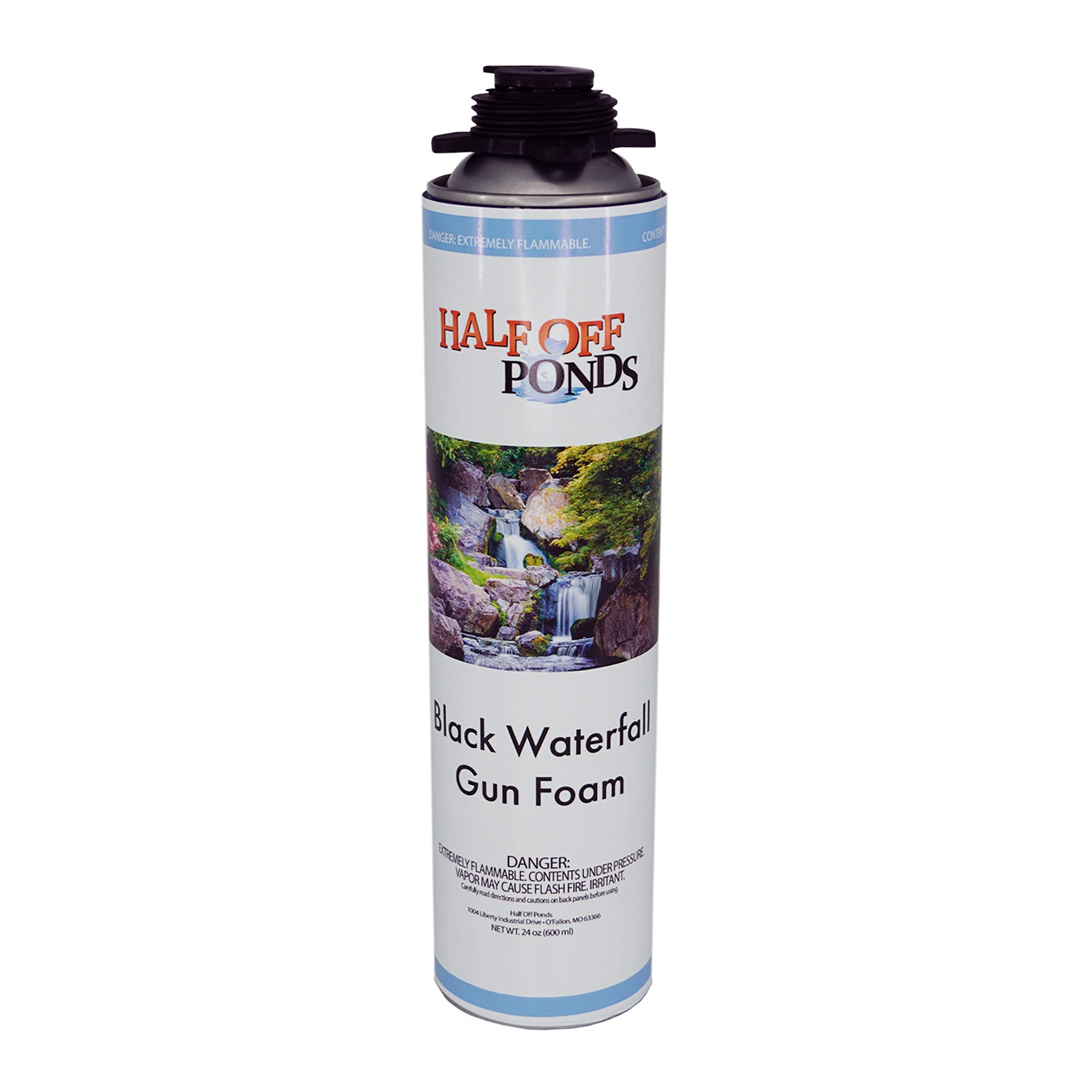 POND Waterfall Gun Foam - 24oz Can for Water Features & Fountains | Creates Stunning Waterfall Effects | Perfect for Outdoor Ponds, Gardens & Aquatic Displays