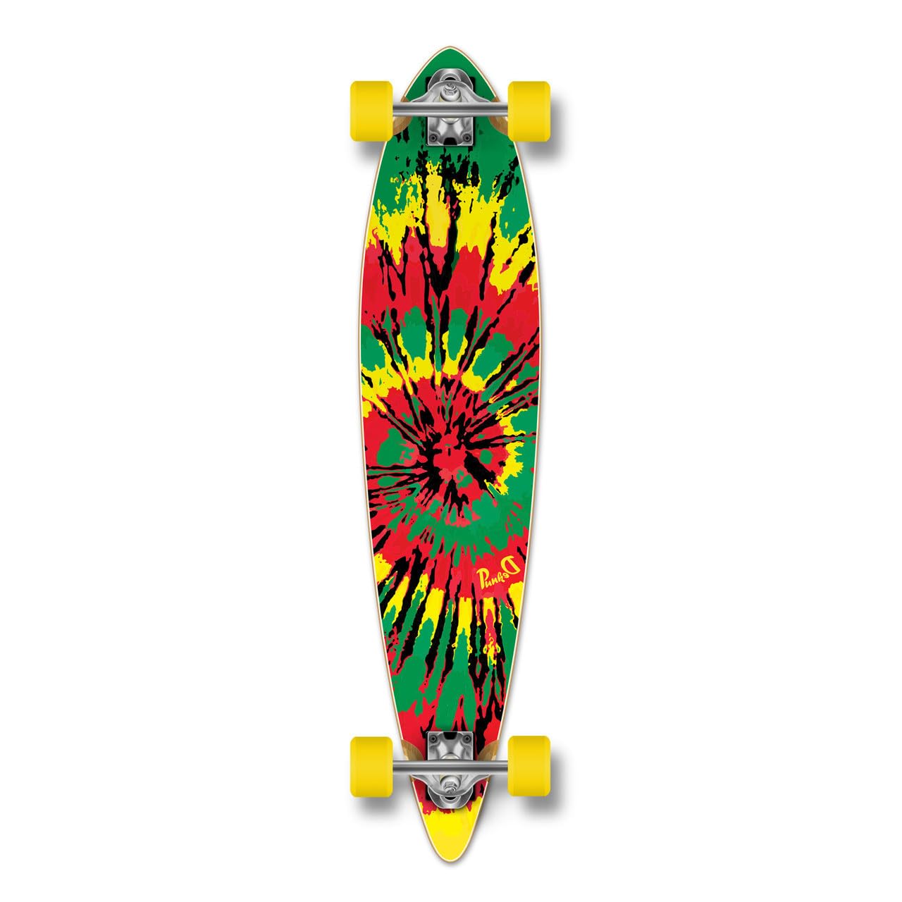 Yocaher Complete Pintail Longboard Skateboard - Premium Grip Tape, Aluminum Trucks, ABEC-9 Bearings, 71mm Wheels for Cruising & Commuting | Perfect for Beginners & Professionals