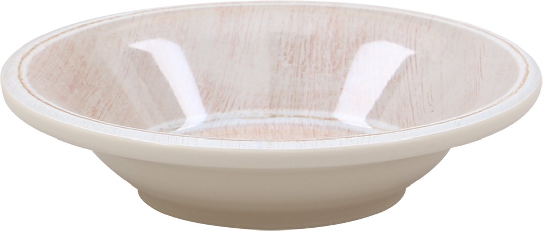 Carlisle FoodService Reusable Melamine Plastic Bowl - 4.5 oz Buff Fruit & Salad Bowl for Home, Restaurant, Catering (Pack of 48) | Durable Dishwasher-Safe Serving Bowls for Parties, Picnics & Commercial Use