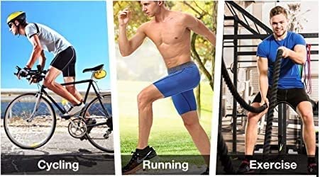 NEVER QUIT Polyester Compression Shorts for Men & Women - High Performance Workout Tights for Running, Gym, Basketball & Multi Sports - Moisture Wicking & Breathable Athletic Wear