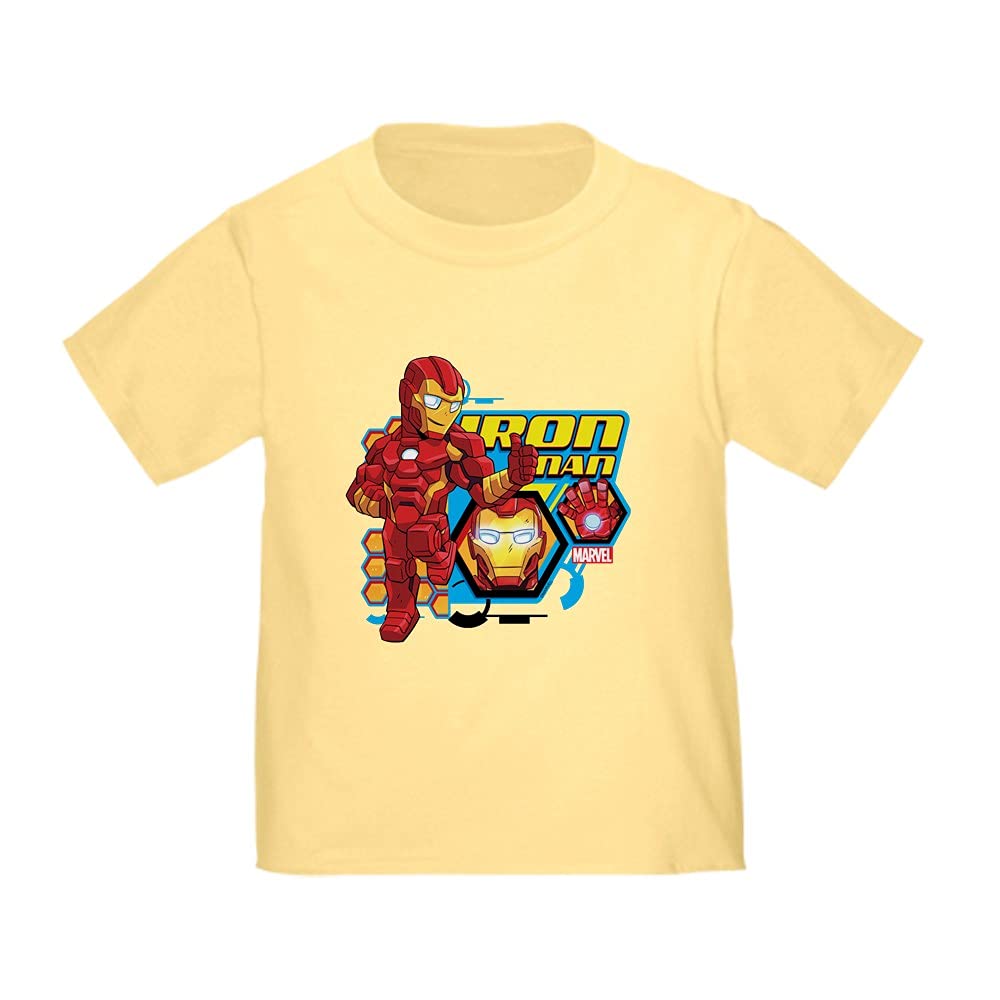 Iron Man Toddler T-Shirt - Superhero Graphic Tee for Kids | Perfect for Playtime, Birthday Parties & Comic-Themed Events