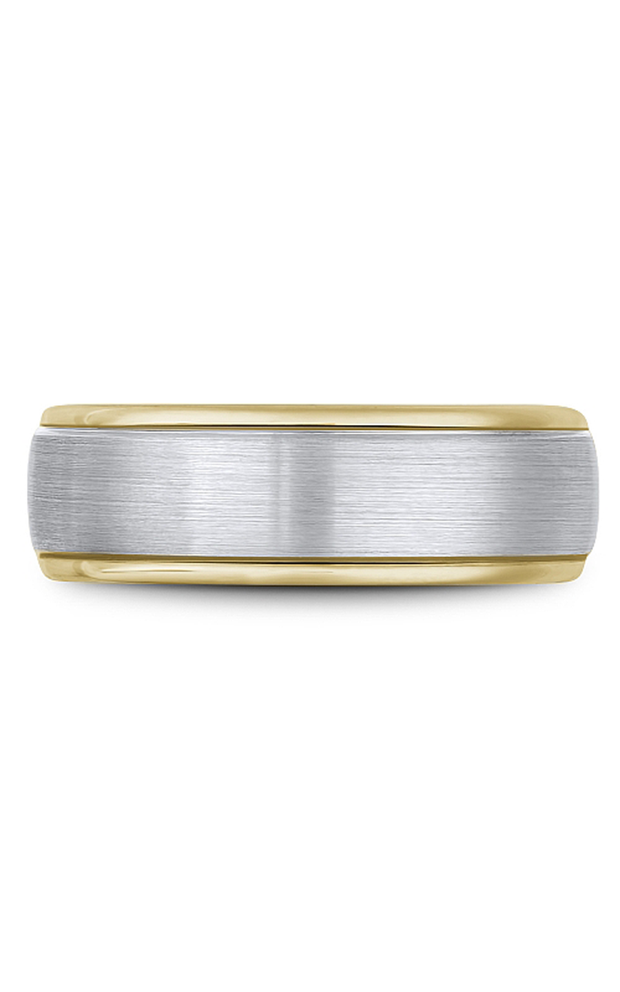 Bleu Royale Men's Wedding Band RYL 058WY75 - 14K White Gold Classic Ring for Grooms & Husbands - Perfect for Engagements, Anniversaries & Special Occasions