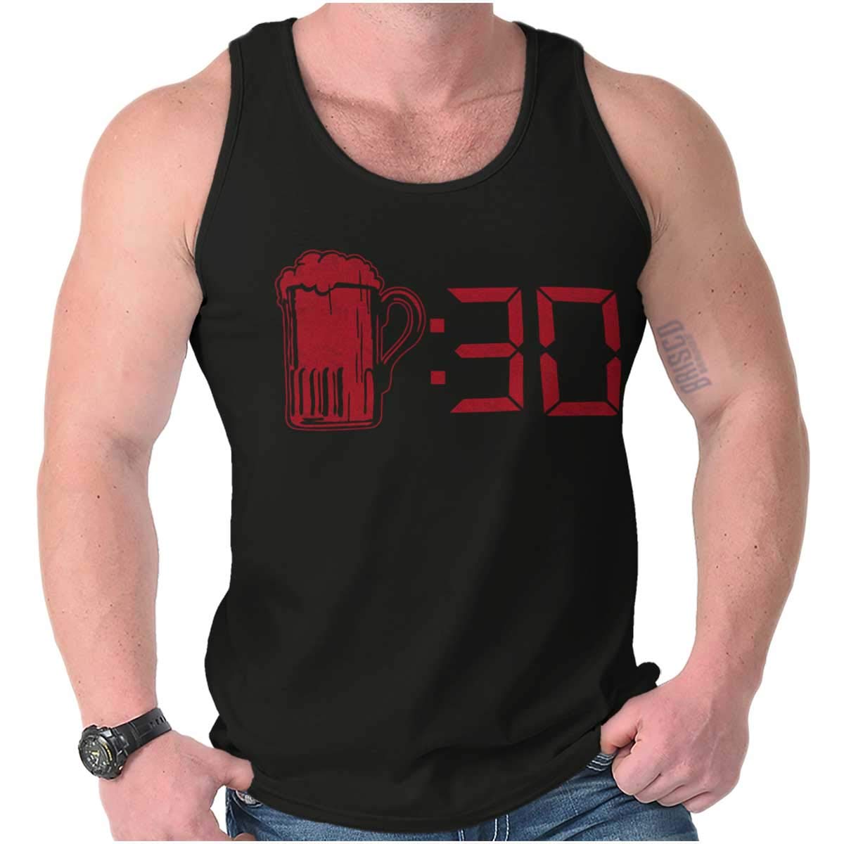 Brisco Brands Beer 30 Funny Drinking T-Shirt for Men & Women - Cool Graphic Tee for Beer Lovers, Bar Parties & Casual Wear
