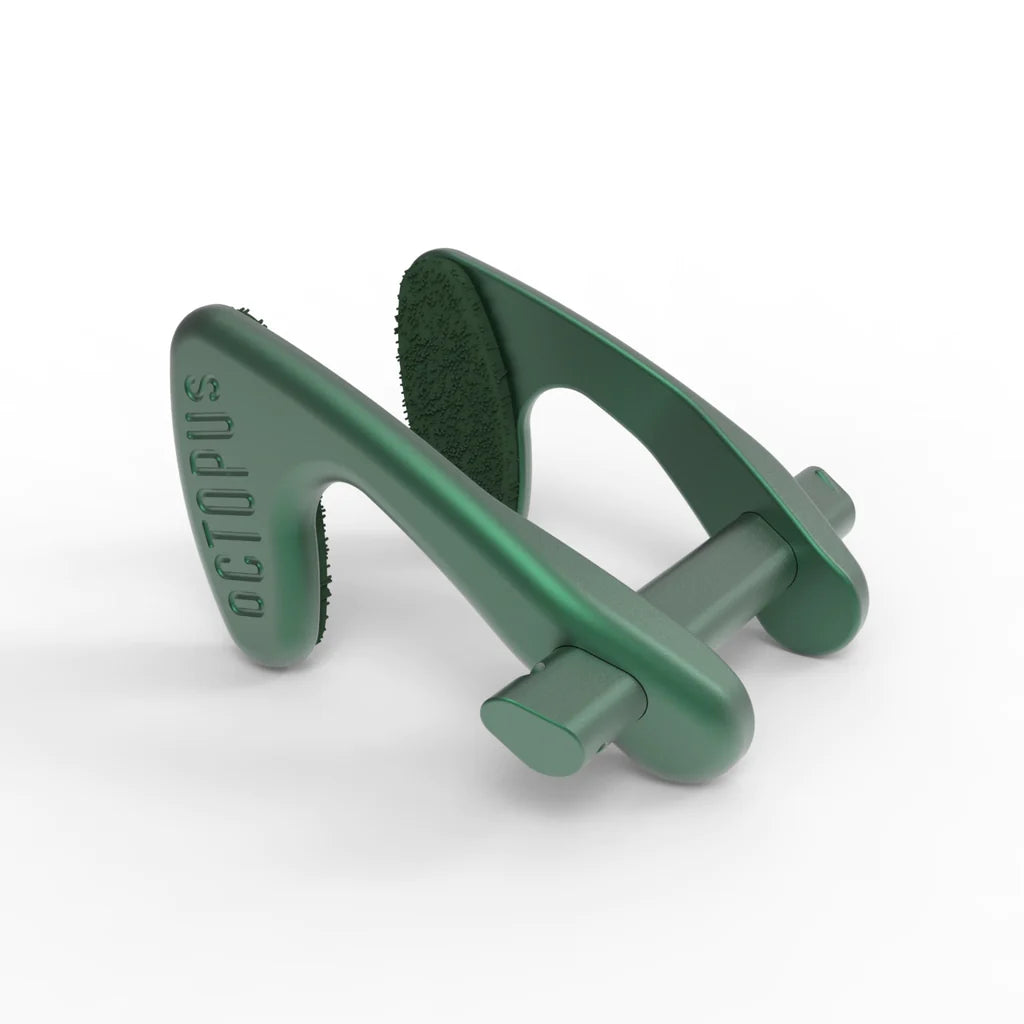 Octopus Freediving Nose Clip - Aluminum Alloy, Anti-Pinch Design, Comfortable for Snorkeling & Spearfishing - Green (Perfect for Underwater Photography & Deep Diving)