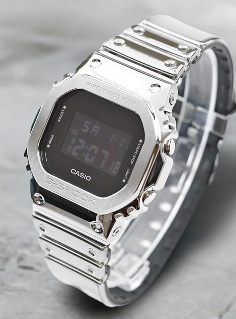 CASIO G-Shock GM-5600YM-8JF Fine Metallic Series G-Steel 5600 Watch - Japanese Domestic Model (JDM) - Durable, Shock-Resistant & Stylish for Outdoor Sports, Work & Everyday Wear
