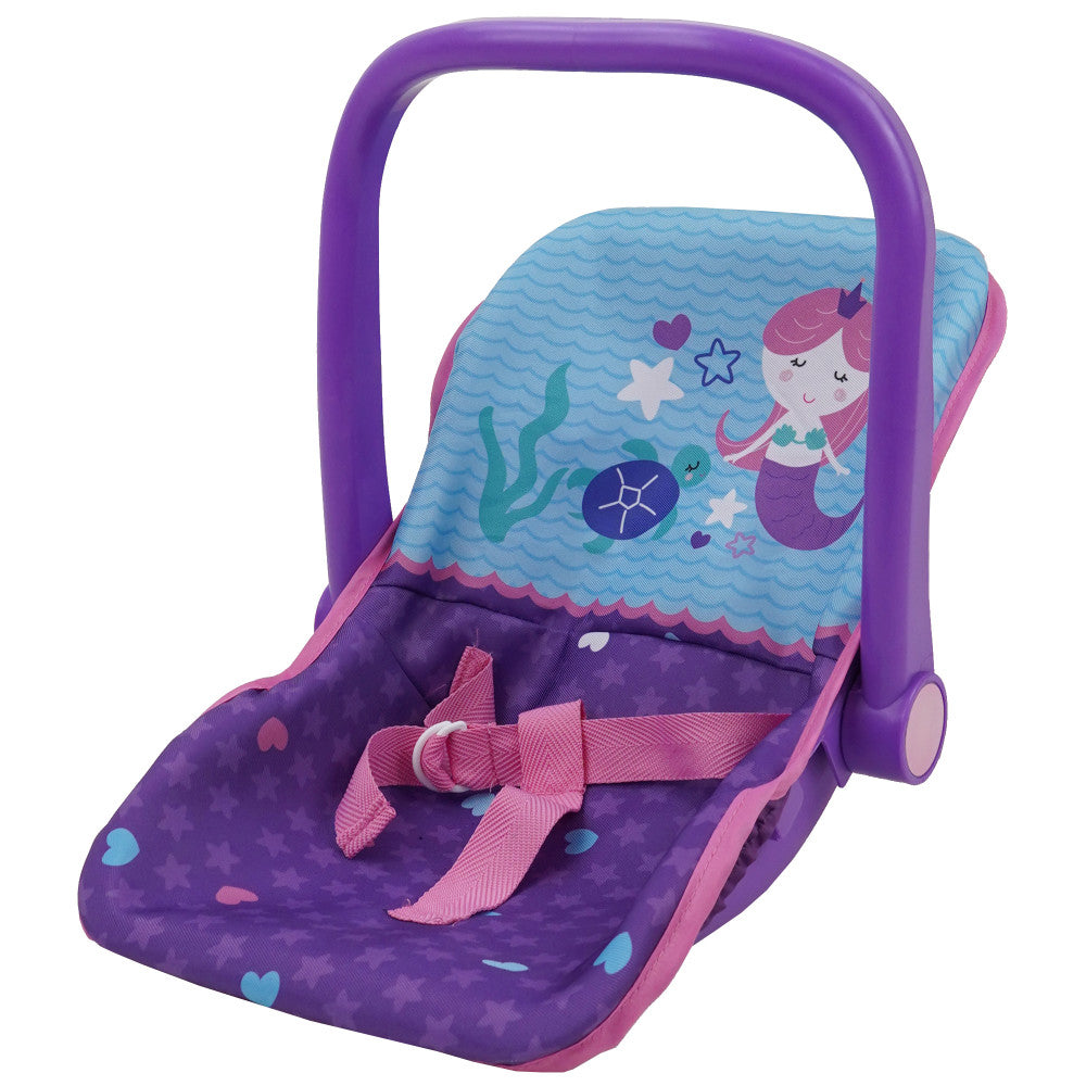509 Mermaid Themed Doll Car Seat and Playset for 18