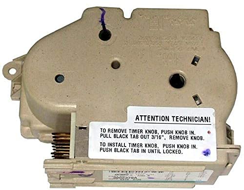 Whirlpool 3952379 Timer Replacement - Compatible with WP3952379 - High-Quality Appliance Part for Dishwashers & Washing Machines - Perfect for Home Kitchen Repairs