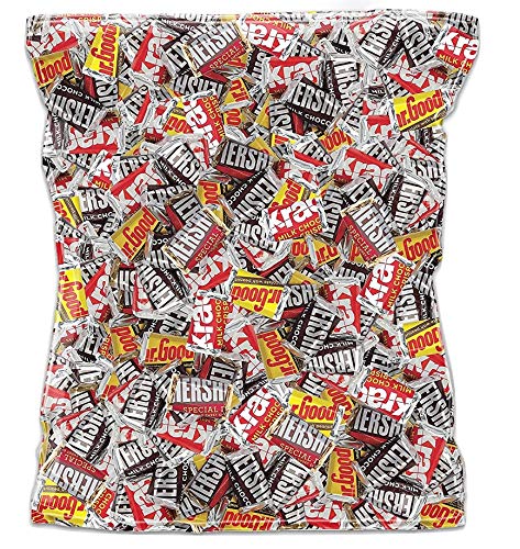 192 oz Hershey's Chocolate Variety Pack - Special Dark, Krackel, Mr. Goodbar & Milk Chocolate Bars | Bulk Party Snacks, Office Treats & Halloween Candy