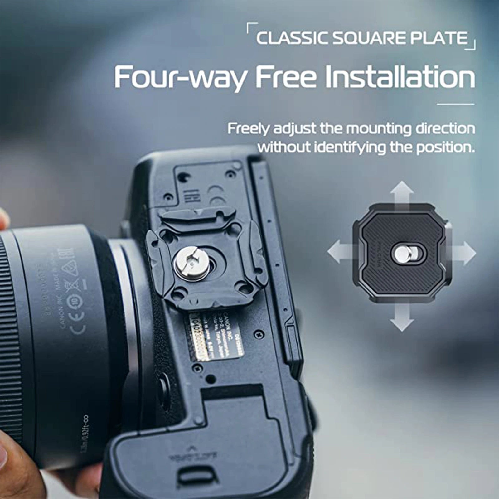 Ulanzi Falcam F38 Quick Release Camera Shoulder Strap Mount Kit V2 3142 - Secure & Easy Camera Attachment for DSLR, Mirrorless, and Action Cameras - Perfect for Travel, Vlogging, and Outdoor Photography