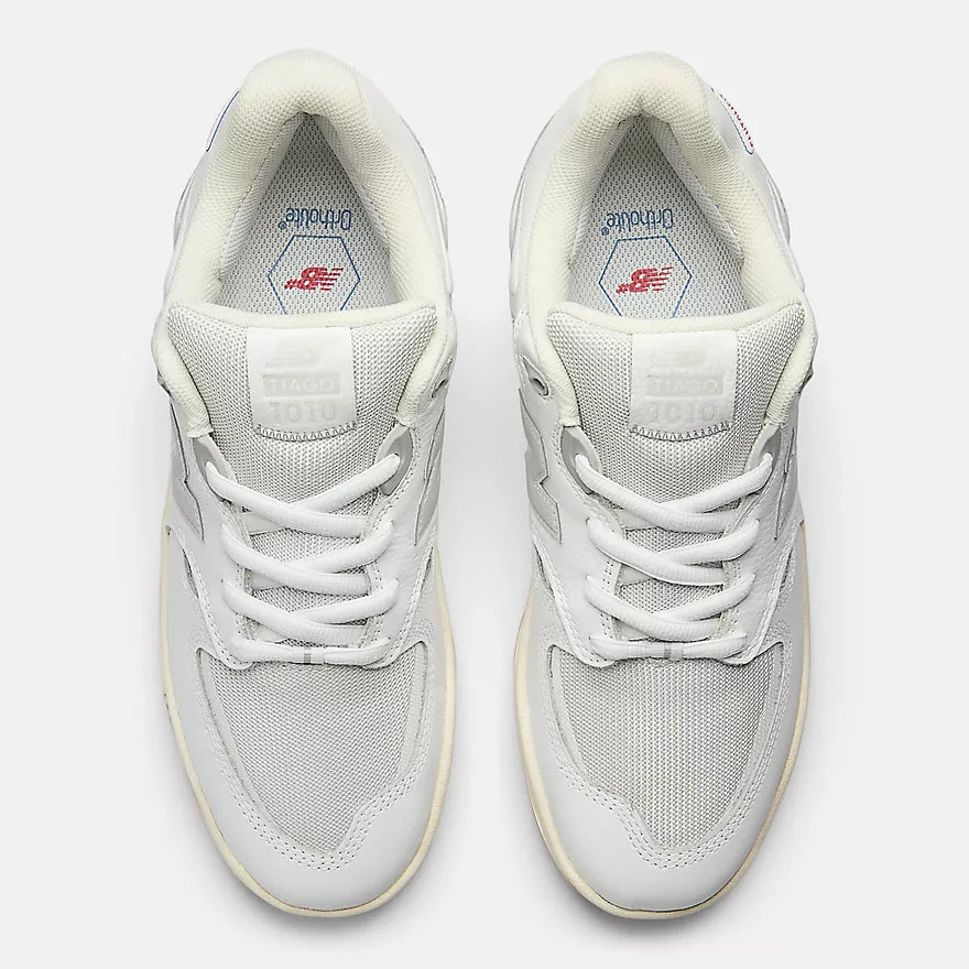 New Balance Numeric Tiago Lemos 1010 Skate Shoes (NM1010AW) - White | Durable & Comfortable for Street Skating & Casual Wear