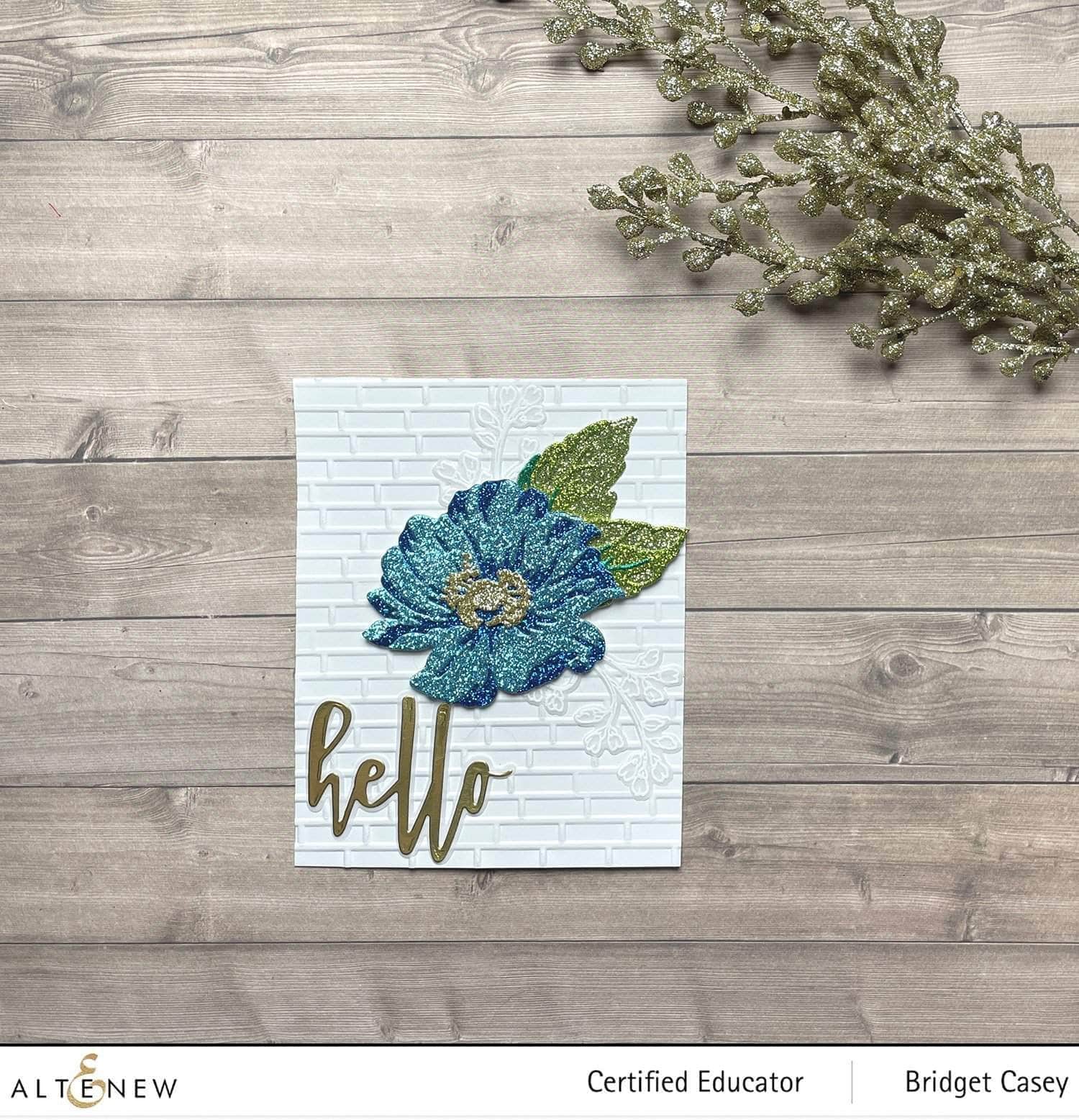 Glitter Gradient Cardstock Set - Forest Canopy Design for Scrapbooking, Card Making & DIY Crafts - Premium 12x12 Inch Paper Pack for Wedding Invitations, Greeting Cards, Home Decor