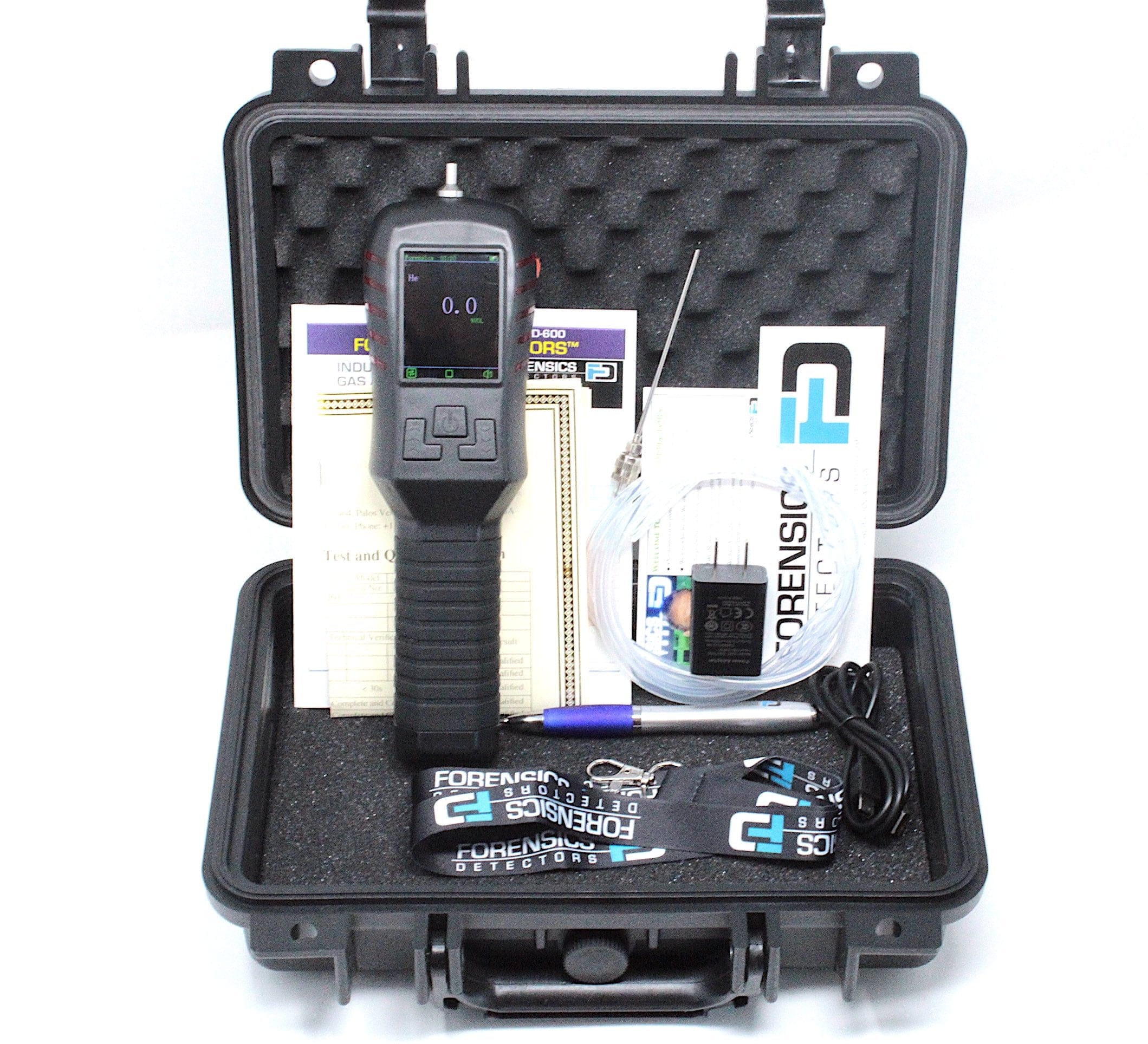 Helium Analyzer for Leak Detection - NIST Calibration (USA) | Accurate Gas Testing for HVAC, Refrigeration & Industrial Applications