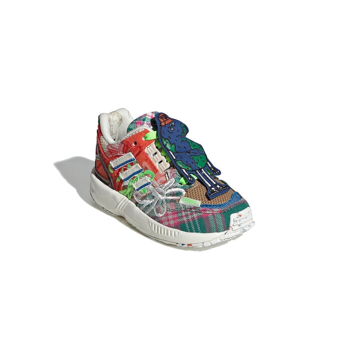 Sean Wotherspoon Kids ZX 8000 SUPEREARTH Sneakers - 'Legacy 4 Our Kids' Retro Running Shoes for Boys & Girls | Comfortable & Stylish for School, Play & Everyday Wear