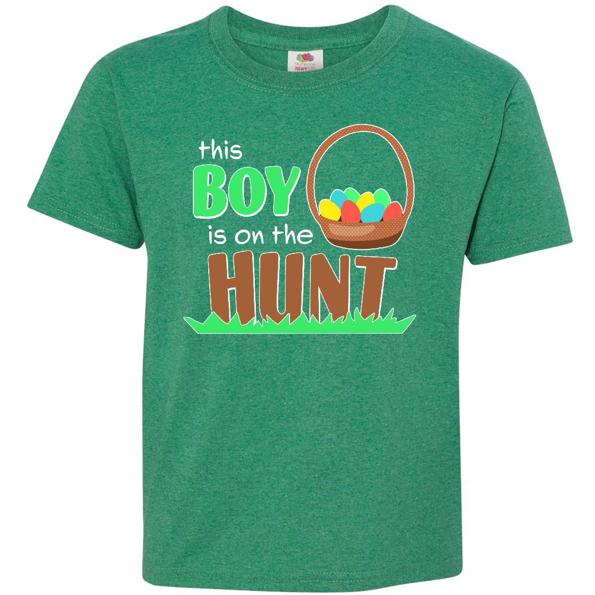 Inktastic Easter Egg Hunt Youth T-Shirt for Boys - Fun Easter Outfit