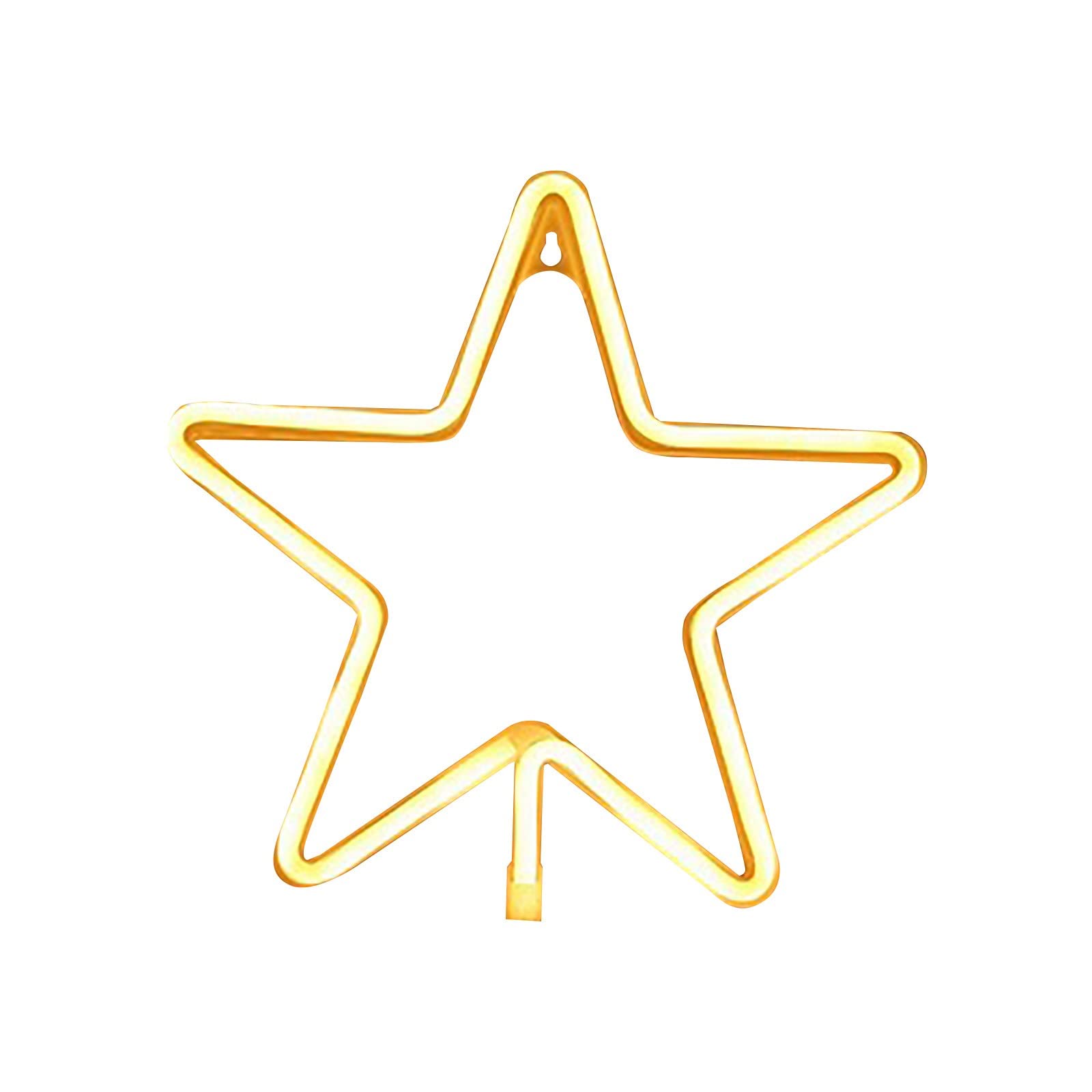 LED Neon Night Light for Girls Room - Cute Iron Bar Styling Lamp for Bedroom Decor