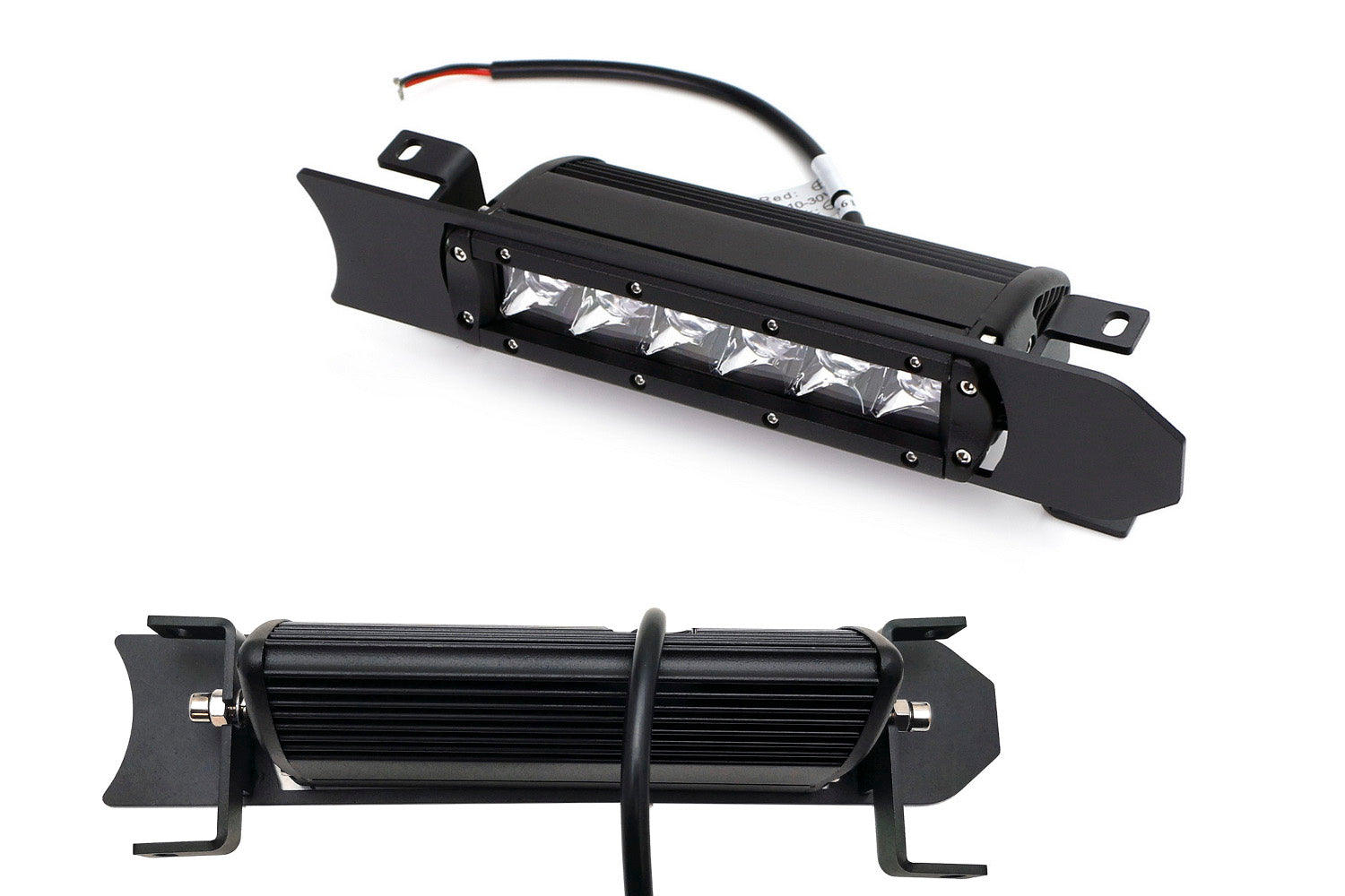30W CREE LED Light Bars with Front Grille Bracket & Wiring Kit - Compatible with 2017-2019 Ford F250 F350 Super Duty - Off-Road, Truck, Jeep Lighting Upgrade for Night Driving & Adventure