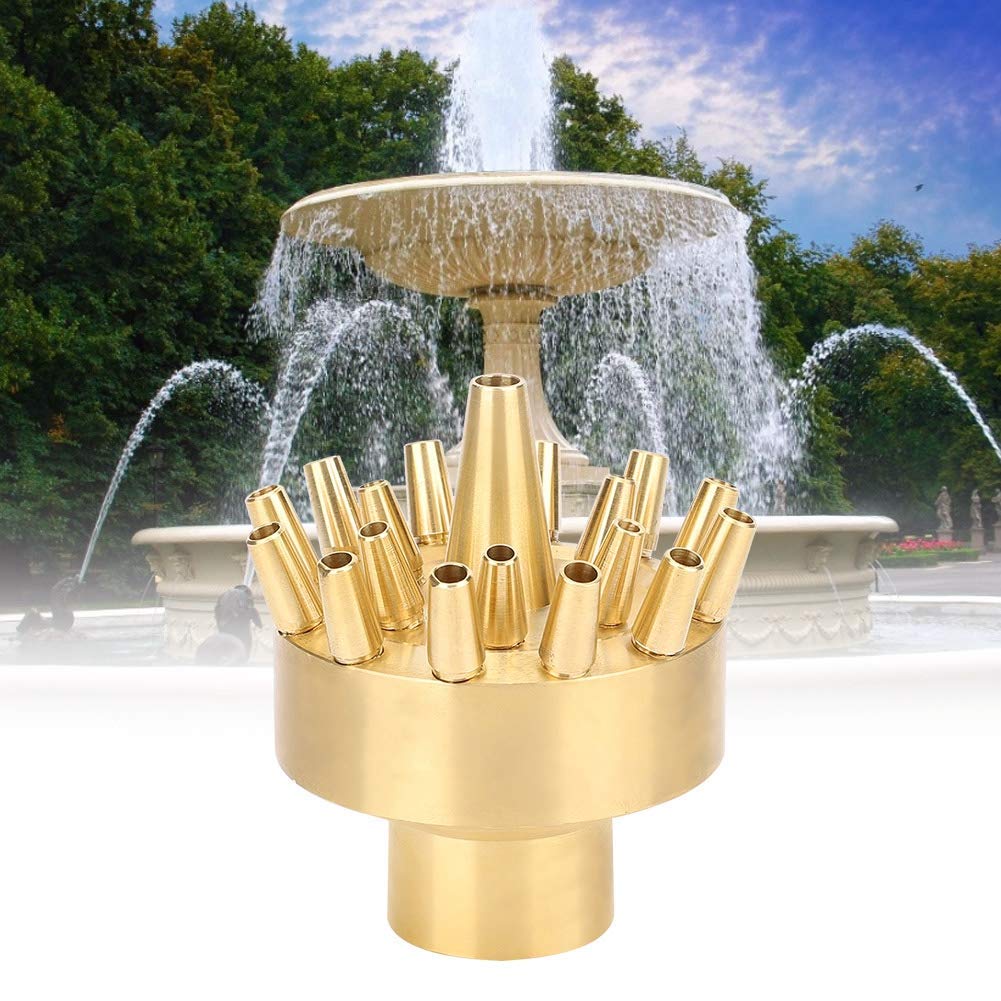 Fdit 1 Inch Female Thread Pond Fountain Nozzle - Garden Water Fountain Spray Sprinkler Head for Outdoor Ponds, Waterfalls & Decorative Fountains