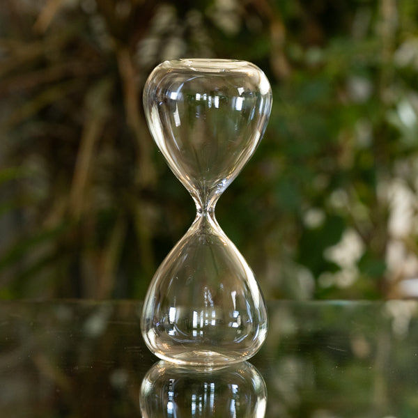 Premium Freestanding Fillable Hourglass - 30 Minute Sand Timer for Kitchen, Classroom & Office - Decorative and Functional Time Management Tool