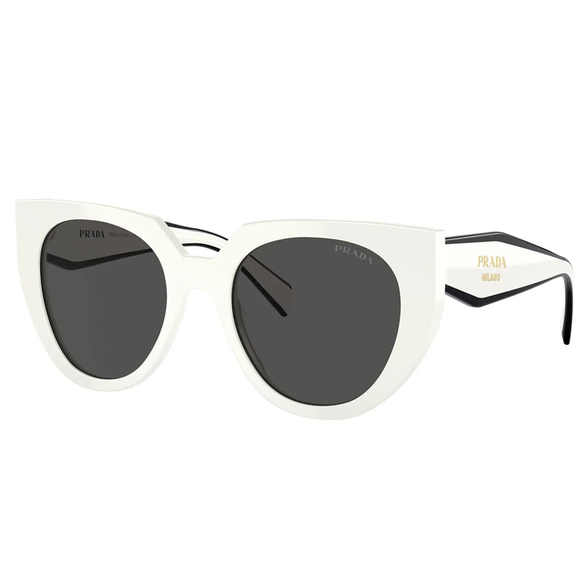 Prada PR 14WS 1425S0 Talc Sunglasses for Women - Luxury Designer Shades with UV Protection - Perfect for Beach, Driving & Outdoor Activities