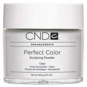 CND Perfect Color Powder - Clear 3.7 oz Nail Art Pigment for Professional Salon & DIY Manicure | Long-Lasting Gel Polish Mixing Powder for Creative Nail Designs