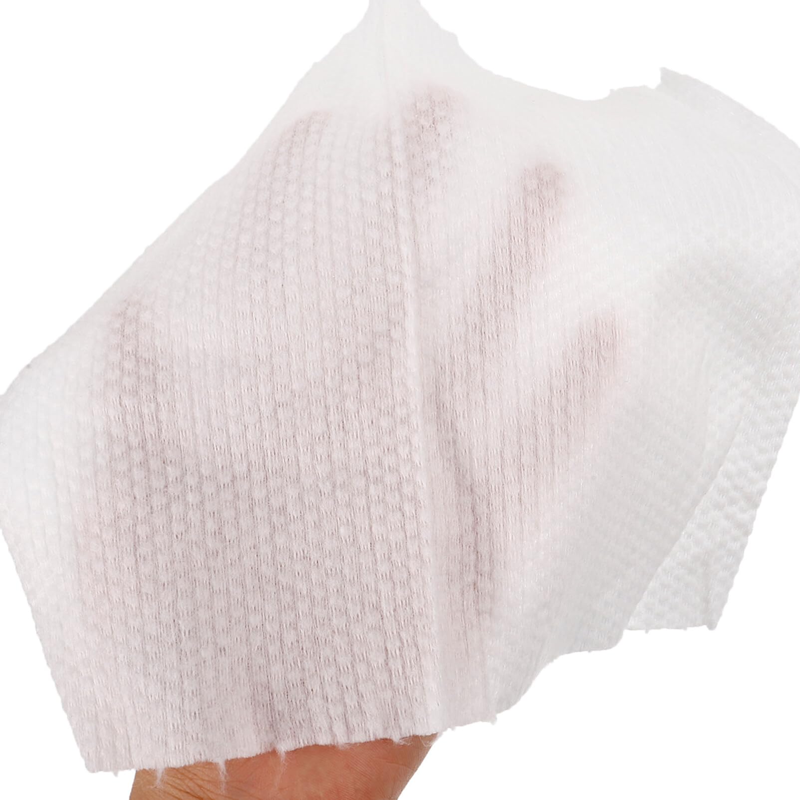 Beavorty 1 Roll Disposable Facial Towels - Soft Washcloths & Cotton Pads for Makeup Removal, Toner Application & Skincare | Gentle Eye Makeup Remover Wipes & Dry Face Cleansing | Perfect for Travel, Gym & Daily Beauty Routine