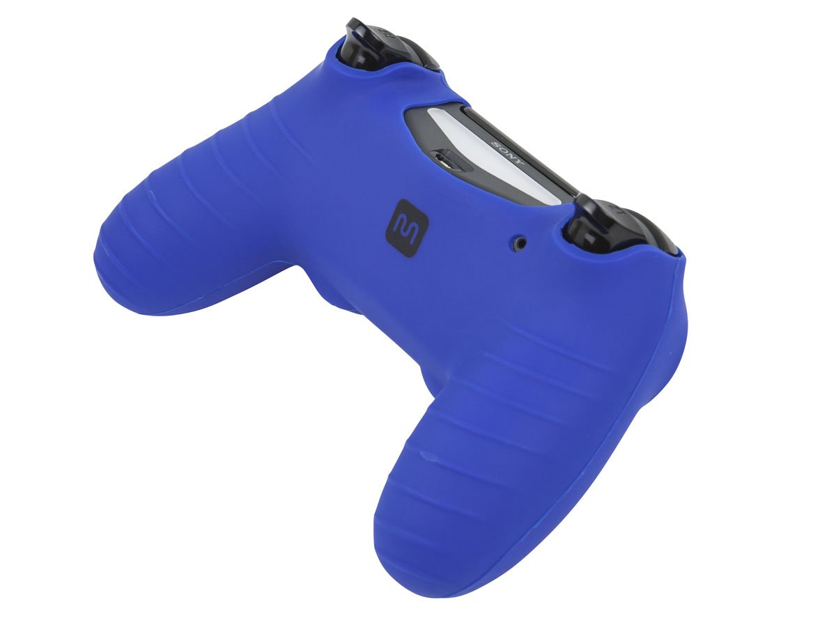 Monoprice 12205 Playstation 4 Controller Silicone Skin Cover - Blue | Protective Grip for PS4 Gaming | Perfect for Long Gaming Sessions & Enhanced Comfort