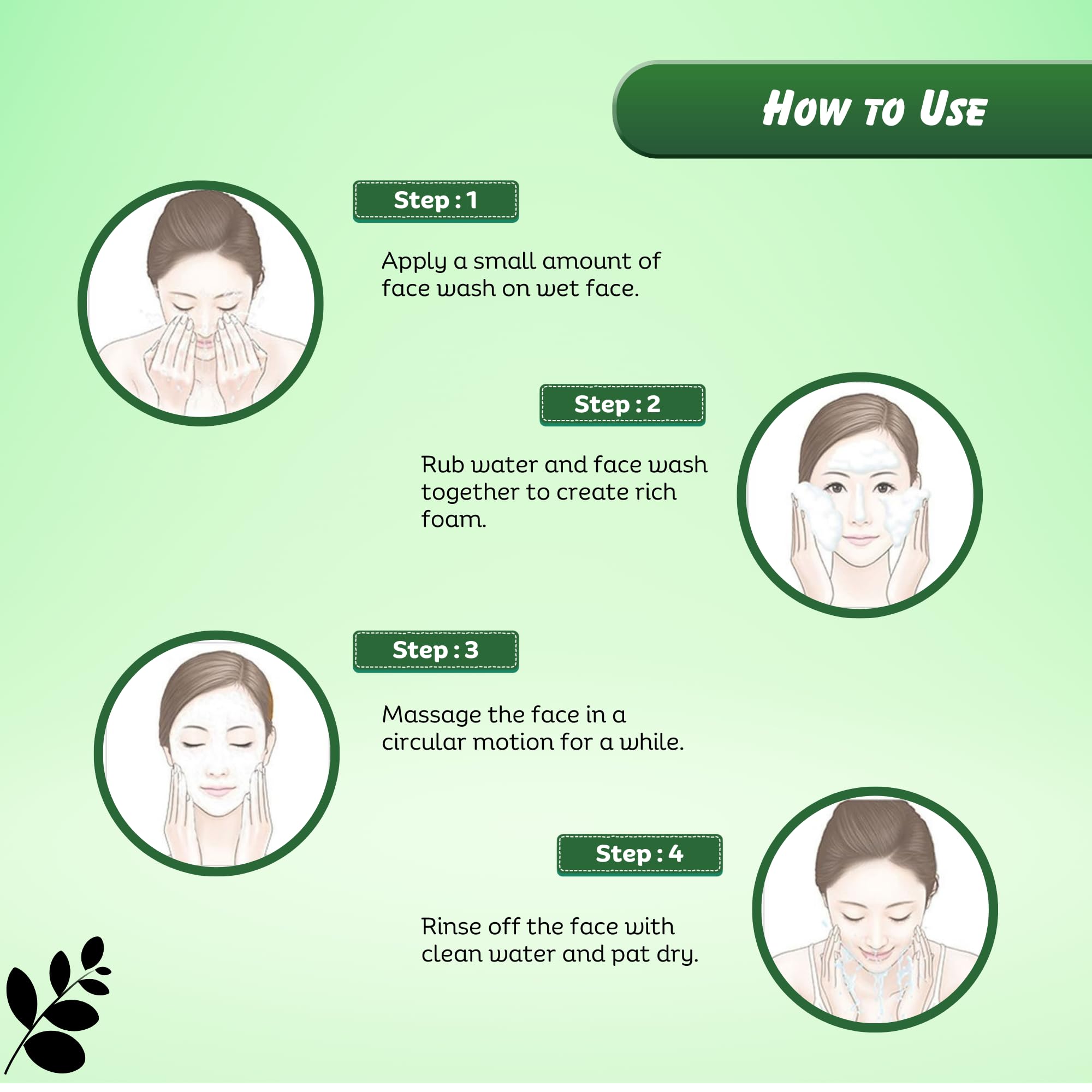 Green's Concept Traditional Green Gram Face Wash for Sensitive Skin - 120ml Natural Cleanser | Gentle Exfoliation & Skin Rejuvenation | Perfect for Daily Skincare Routine & Sensitive Skin Care