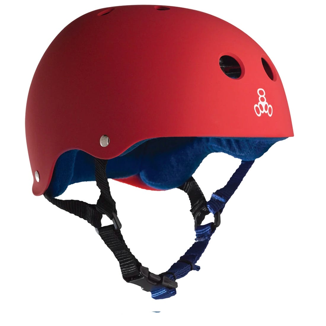 Triple Eight Sweatsaver Helmet - Certified Skateboard & Bike Helmet for Adults & Kids - Lightweight & Breathable for Skating, Cycling & Scooters