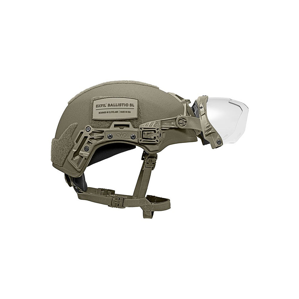 Team Wendy EXFIL Ballistic Visor V2 - Lightweight & Low Profile Helmet Shield for EXFIL 3.0 Helmets | Military, Tactical & Outdoor Use | Enhanced Protection & Comfort