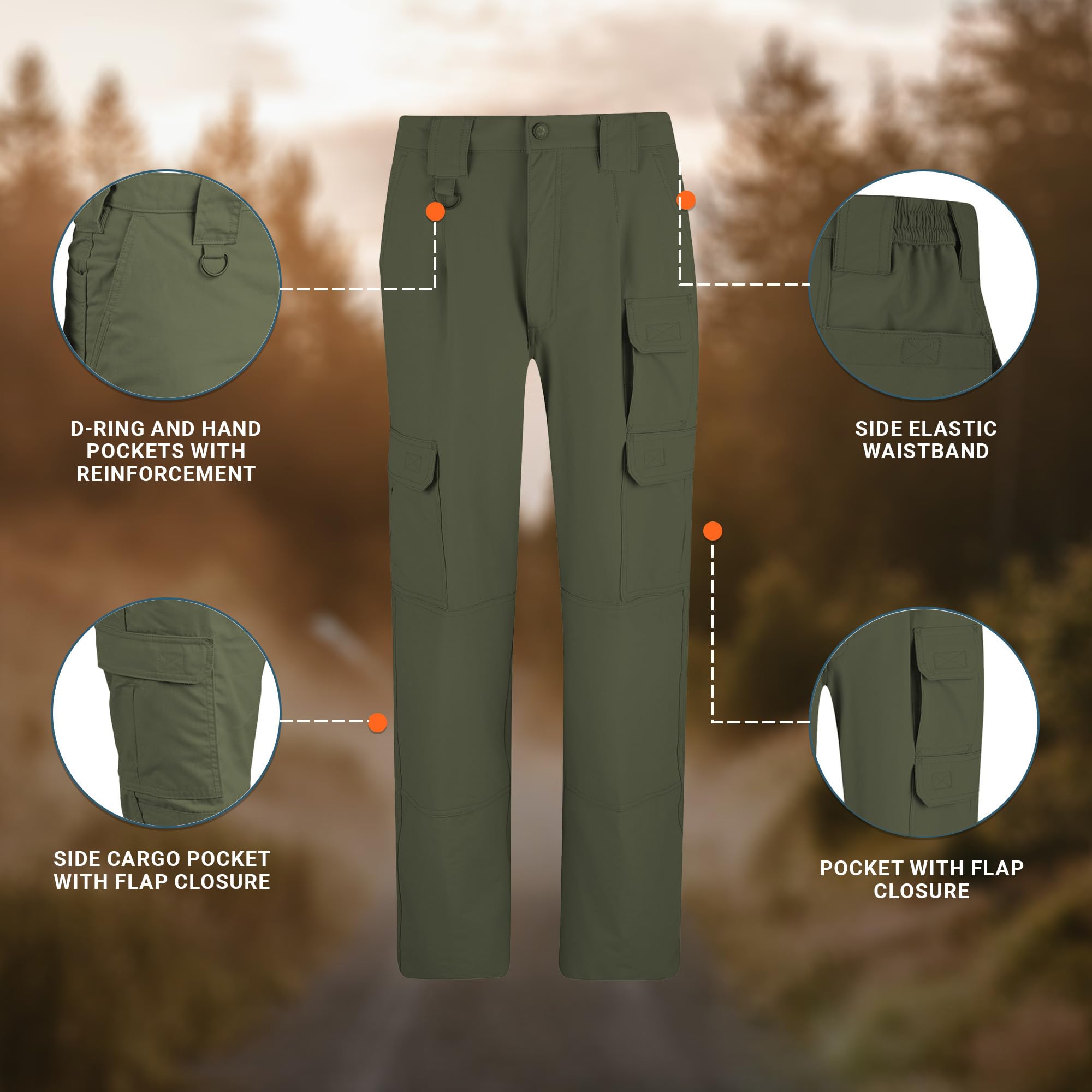 Propper Women's Tactical Pants - Durable & Comfortable Outdoor Work Pants for Hiking, Camping & Military Use