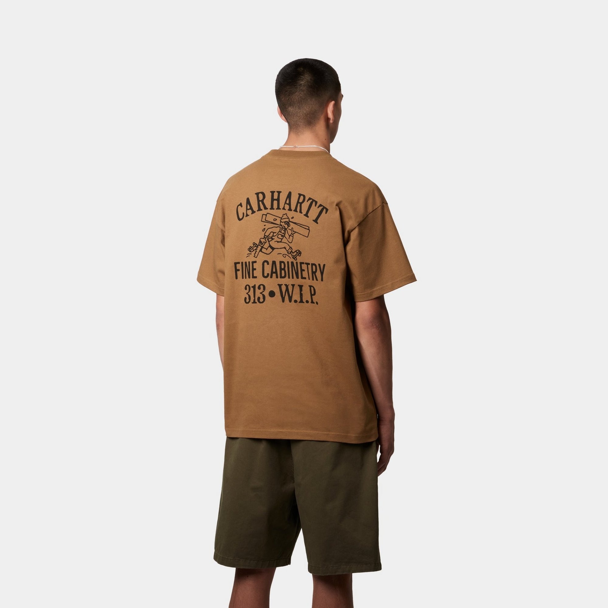 Hamilton Brown & Black Cabinetry T-Shirt - Comfortable Cotton Tee for Carpenters, Woodworkers, and DIY Enthusiasts