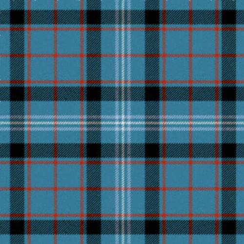 Fitzgerald Blue Ancient Tartan Plaid Scarf - Premium Wool Scottish Heritage Wrap for Men & Women - Perfect for Winter, Fall Fashion & Outdoor Activities