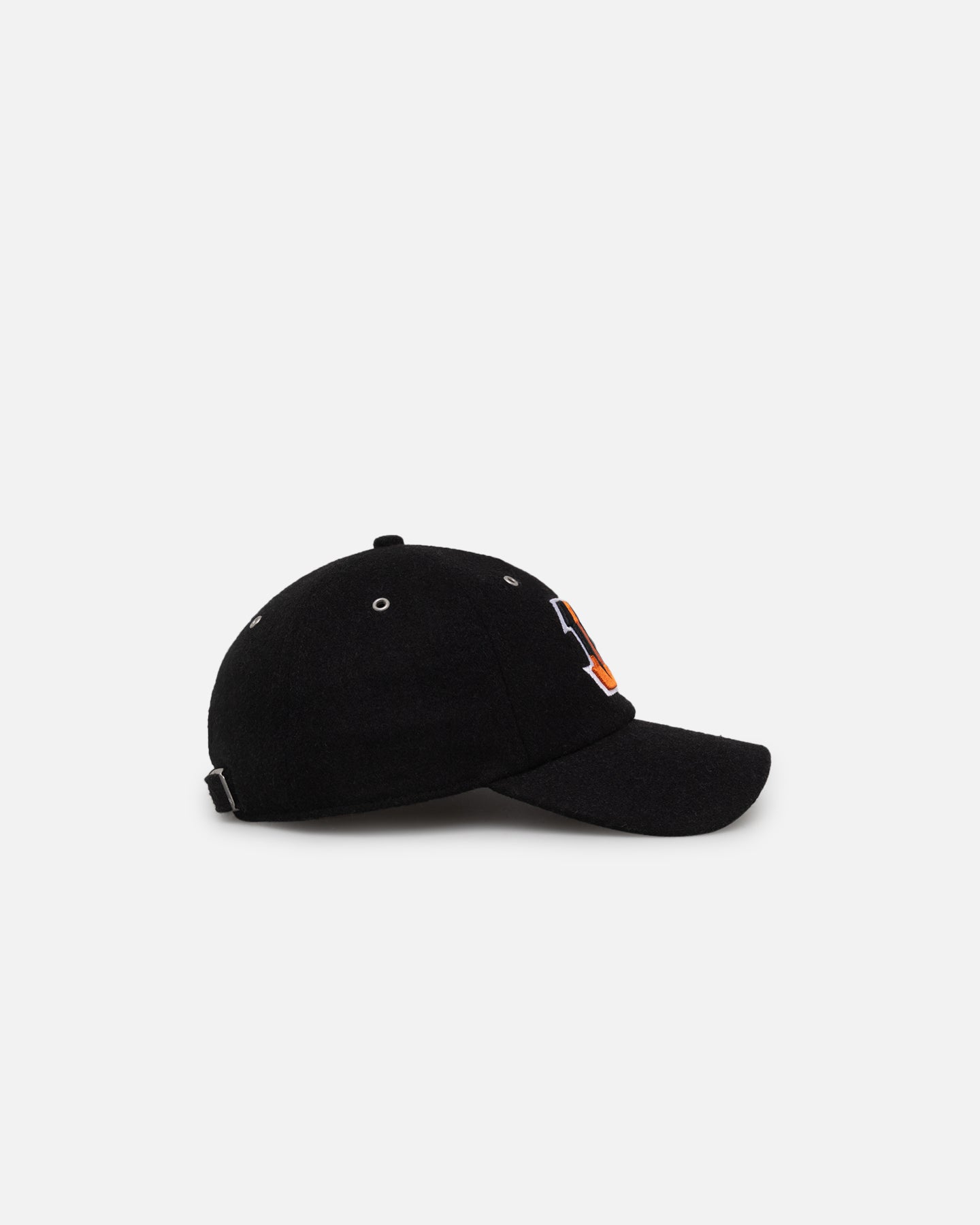 47 Brand Cincinnati Bengals Wooly Clean Up Strapback Black Hat - Adjustable Snapback for NFL Fans - Perfect for Game Day, Tailgating & Casual Wear