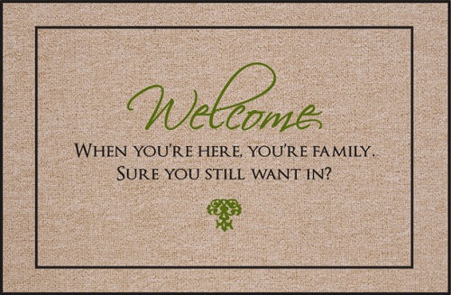Premium Olefin Doormat - Durable, Non-Slip Entryway Rug for Home & Office - Perfect for High Traffic Areas, Front Door, Patio & Mudroom