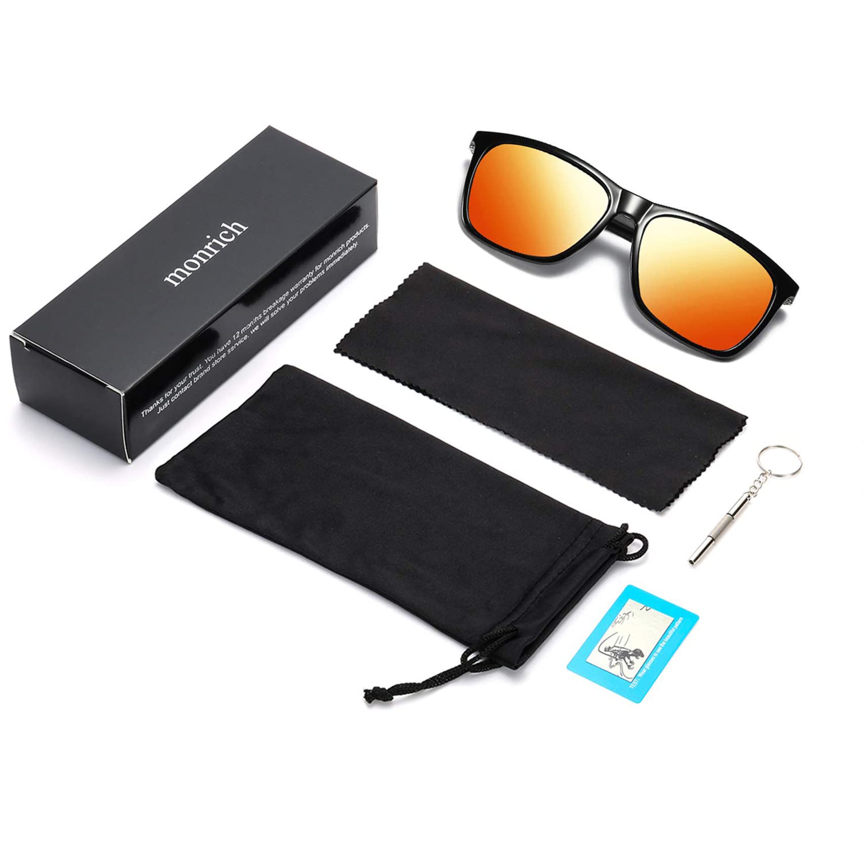 **Polarized Sunglasses for Men & Women – Lightweight Aluminum Frame, UV Protection, Rectangular Driving Sunglasses – Perfect for Outdoor Sports, Driving, and Beach Activities**