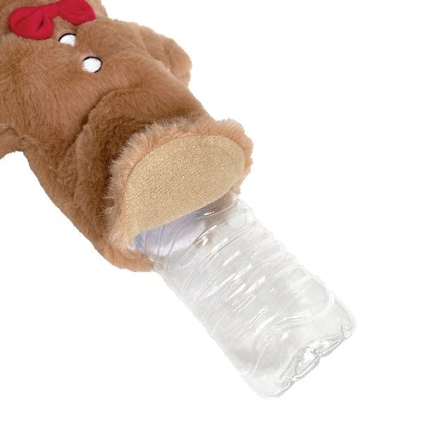 FouFit Holiday Cuddle Plush Crunchers - Adorable Snowman Stuffed Animal for Christmas Gifts & Decor | Perfect for Kids Bedtime, Winter Home Decor & Stocking Stuffers