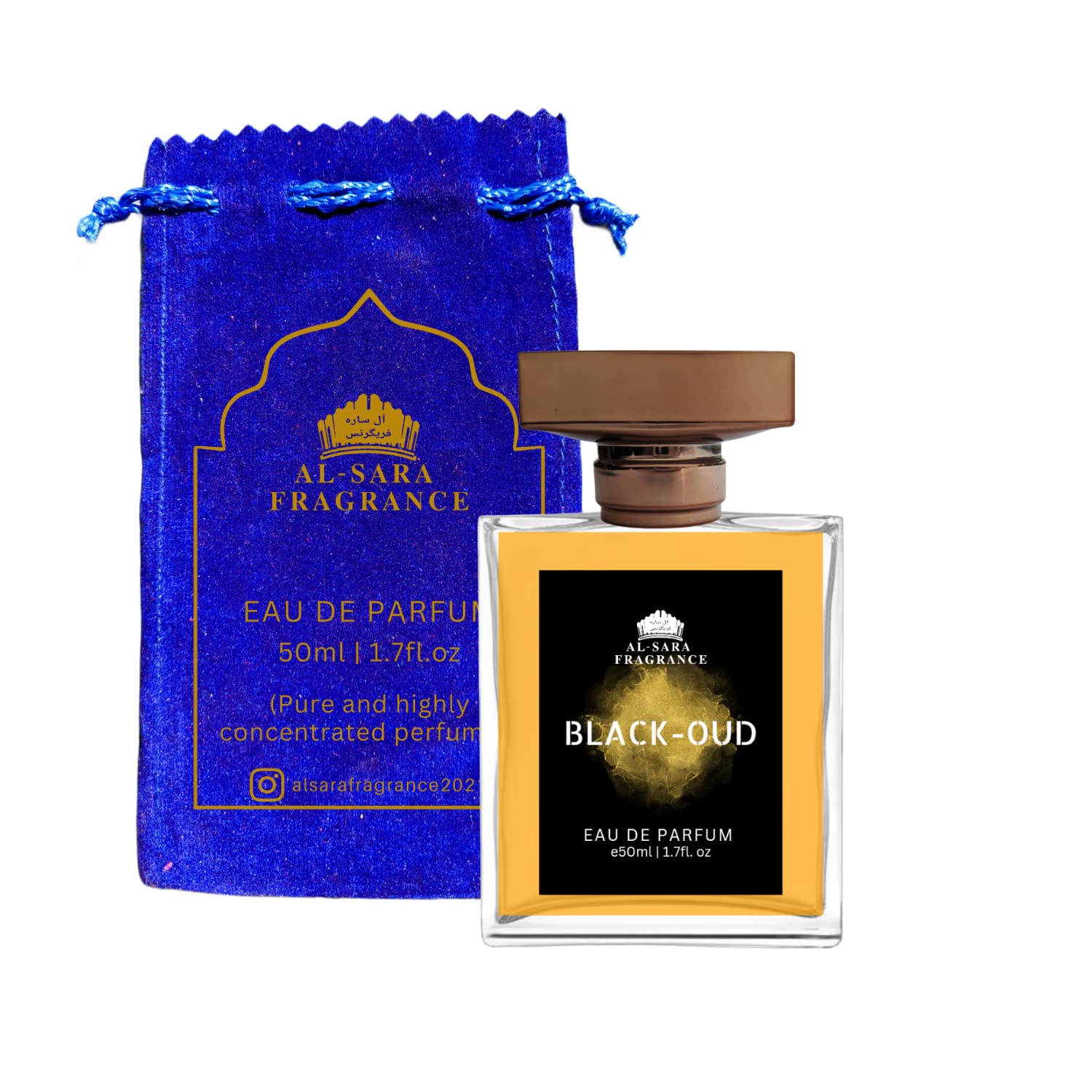 Premium Black Oud Perfume Spray for Women & Men - Long Lasting Eau De Parfum with Rich Oriental Scent - 50ml Luxury Fragrance for Date Night, Special Occasions & Daily Wear