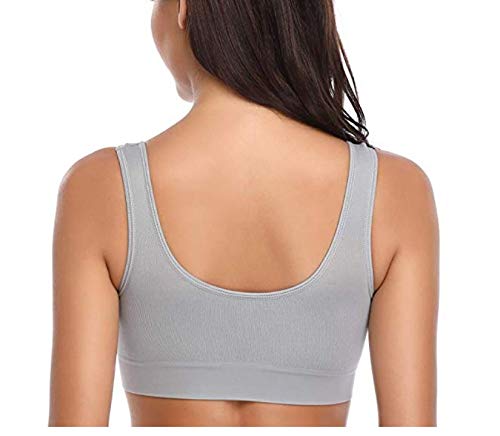 Comfy Wireless Sleep Bras for Women - 3 Pack, Seamless & Stretchy for Sports & Lounge