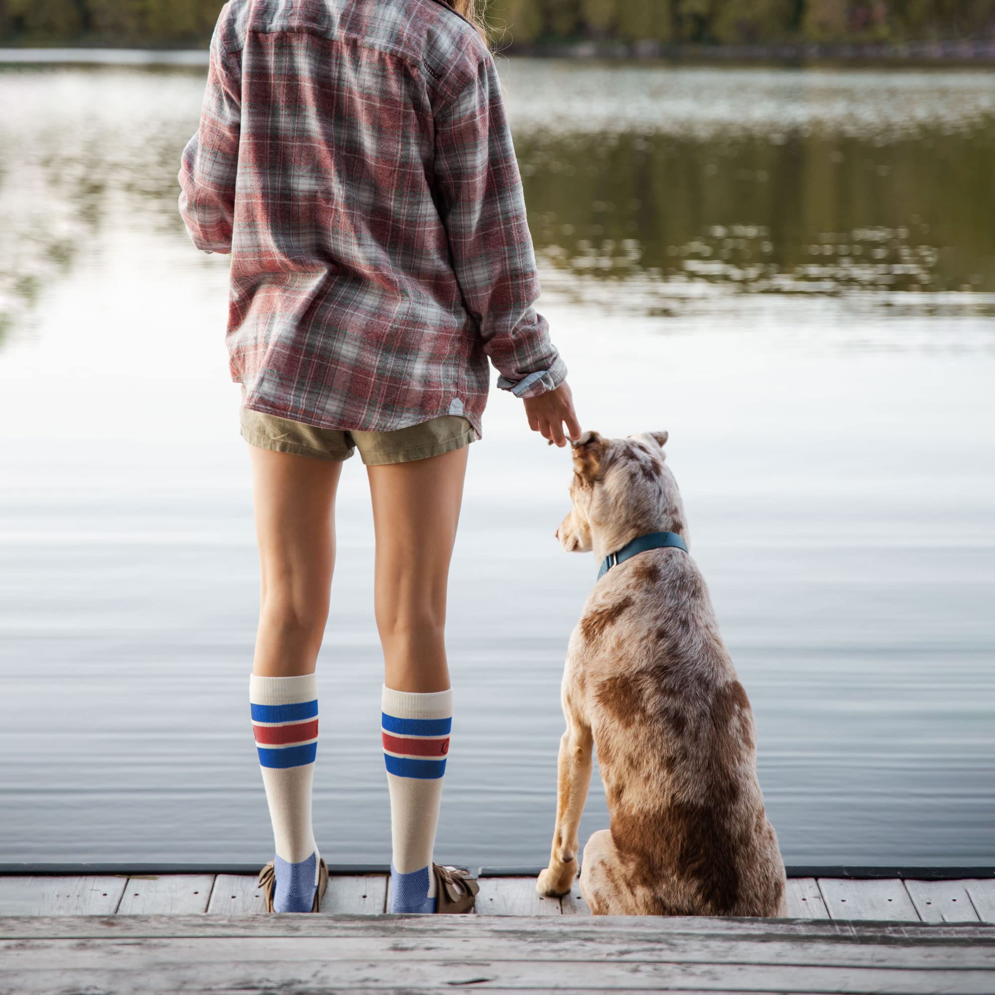 CloudLine Men’s & Women’s Merino Wool Compression Socks - Graduated Support, Ultralight & Moisture Wicking - Made in USA - 1 Pair - Perfect for Running, Hiking & Travel