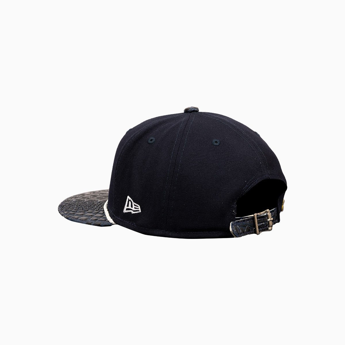 Breyer's Buck 50 New York Yankees Patent Leather Baseball Cap - Stylish MLB Fan Gear for Games & Streetwear