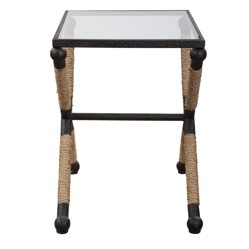 22 Inch Coastal Accent Table - 16