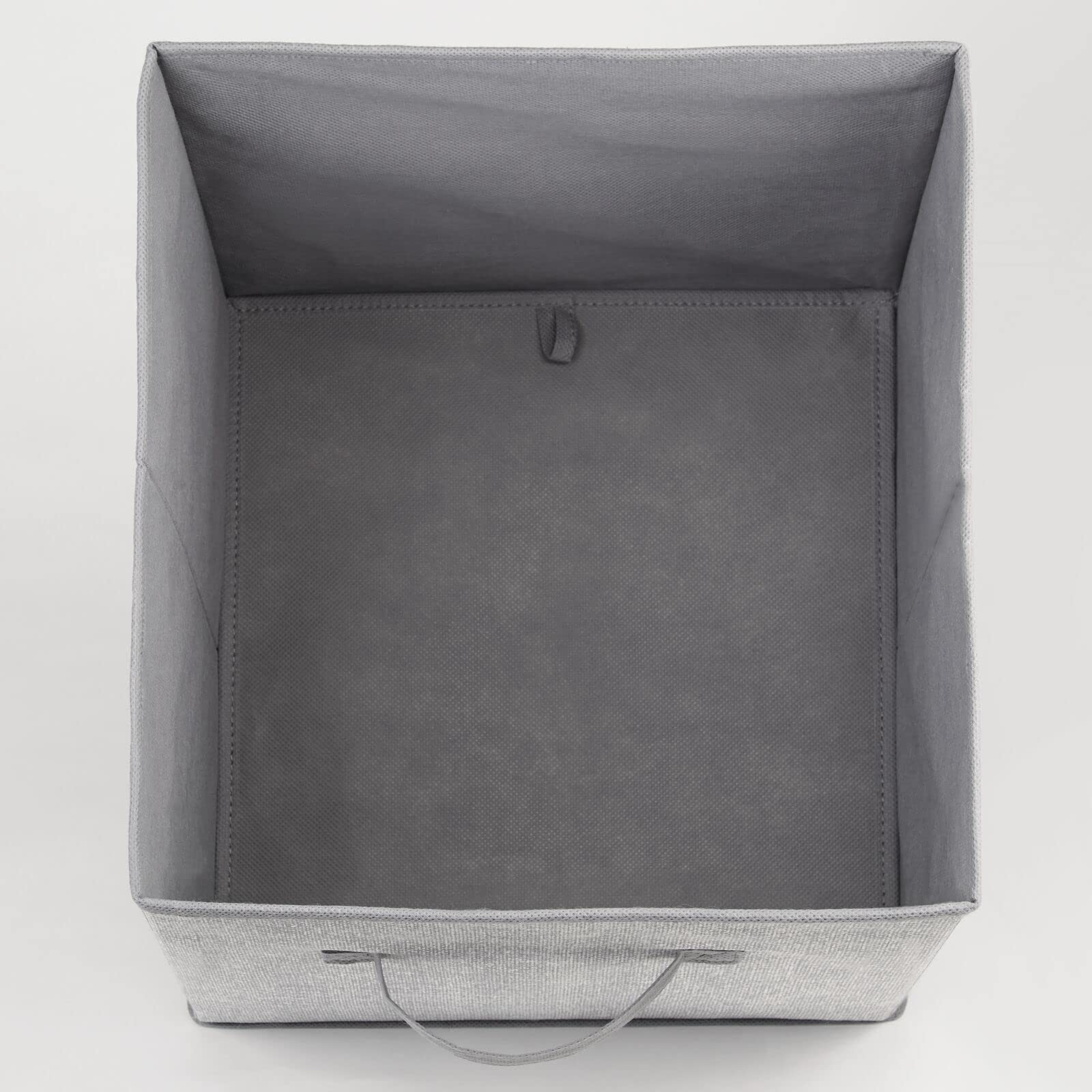 Soft Fabric Storage Bins with Handles for Nursery, Playroom & Closet - 8-Pack Gray Organizer Bins for Toys, Clothes, Diapers & Baby Essentials - Perfect for Cube Shelves & Furniture Storage Solutions