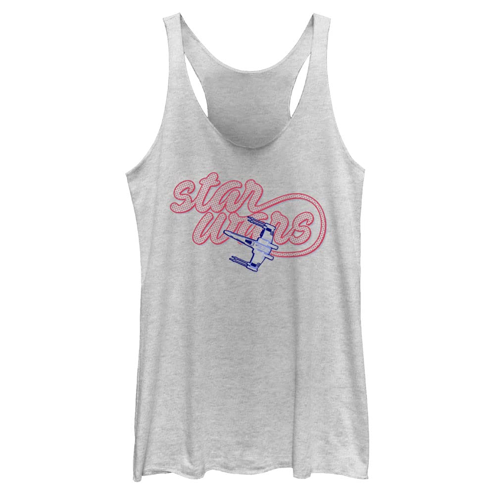 Star Wars Flight Women's Racerback Tank Top - Lightweight & Comfortable for Gym, Yoga & Everyday Wear