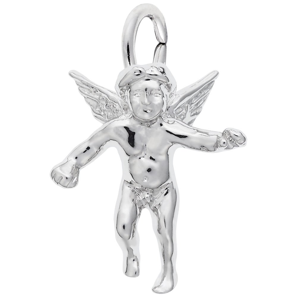 Angel Charm Pendant - Silver & Gold Charms for Bracelets & Necklaces - Perfect for Gifts, DIY Jewelry Making & Everyday Wear