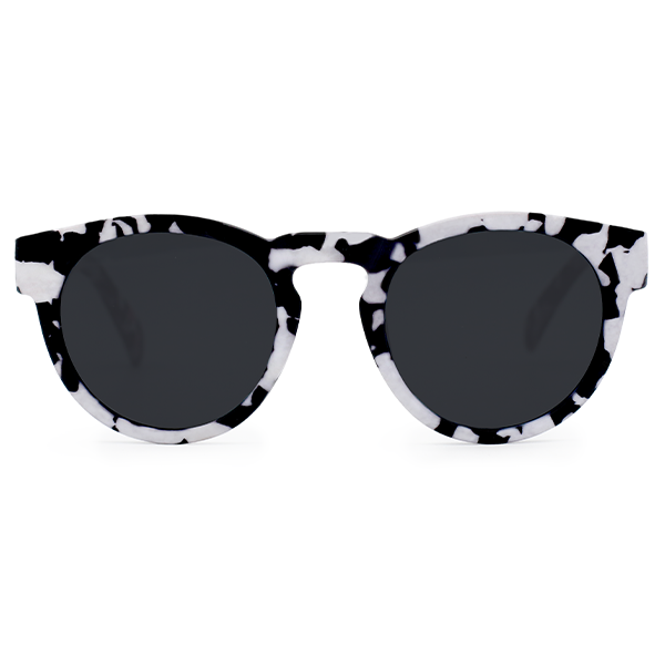 Chelsea White Tortoise Shell Sunglasses - Stylish UV Protection Shades for Women & Men - Perfect for Beach, Driving, and Outdoor Activities