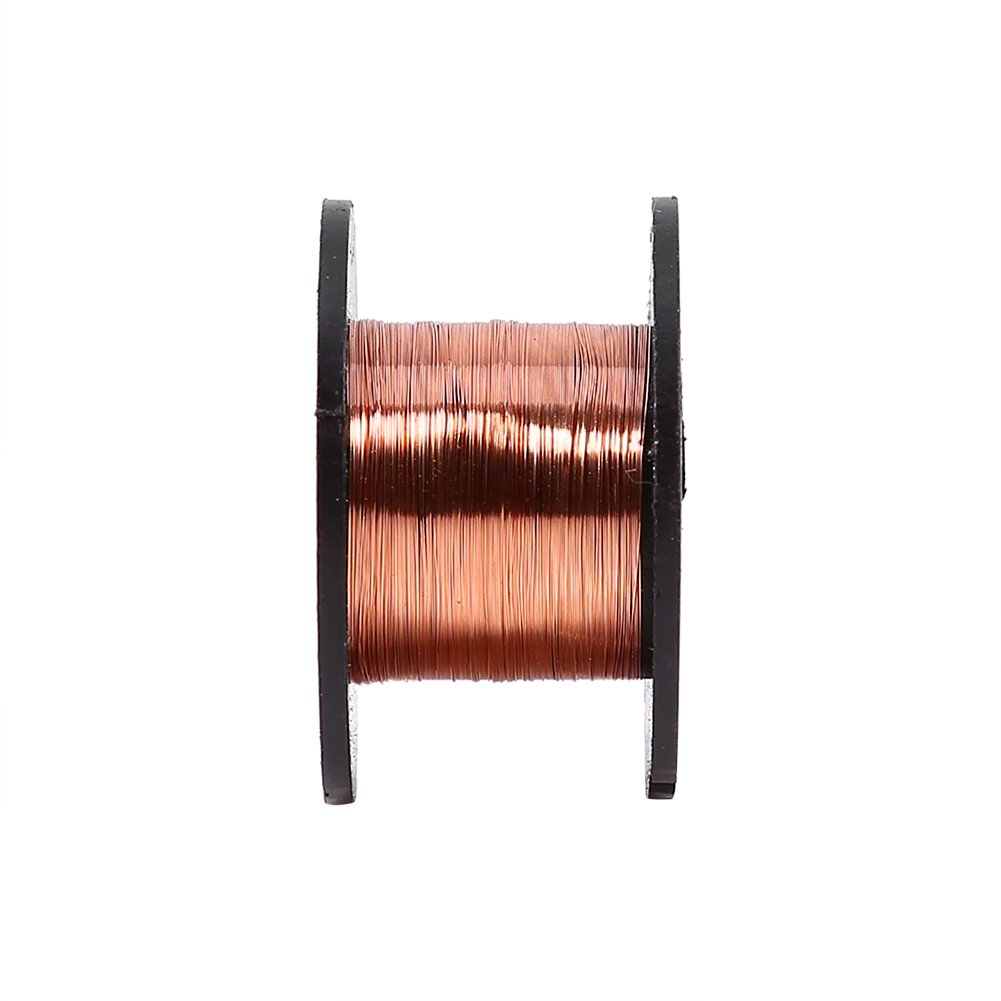 Premium 0.1mm Enameled Copper Wire for Motors & Transformers - Magnetic Copper Wire for DIY Projects, Speakers, Electromagnets - 15m x 5pcs - Perfect for Electrical Repairs, Crafting & Electronics Projects