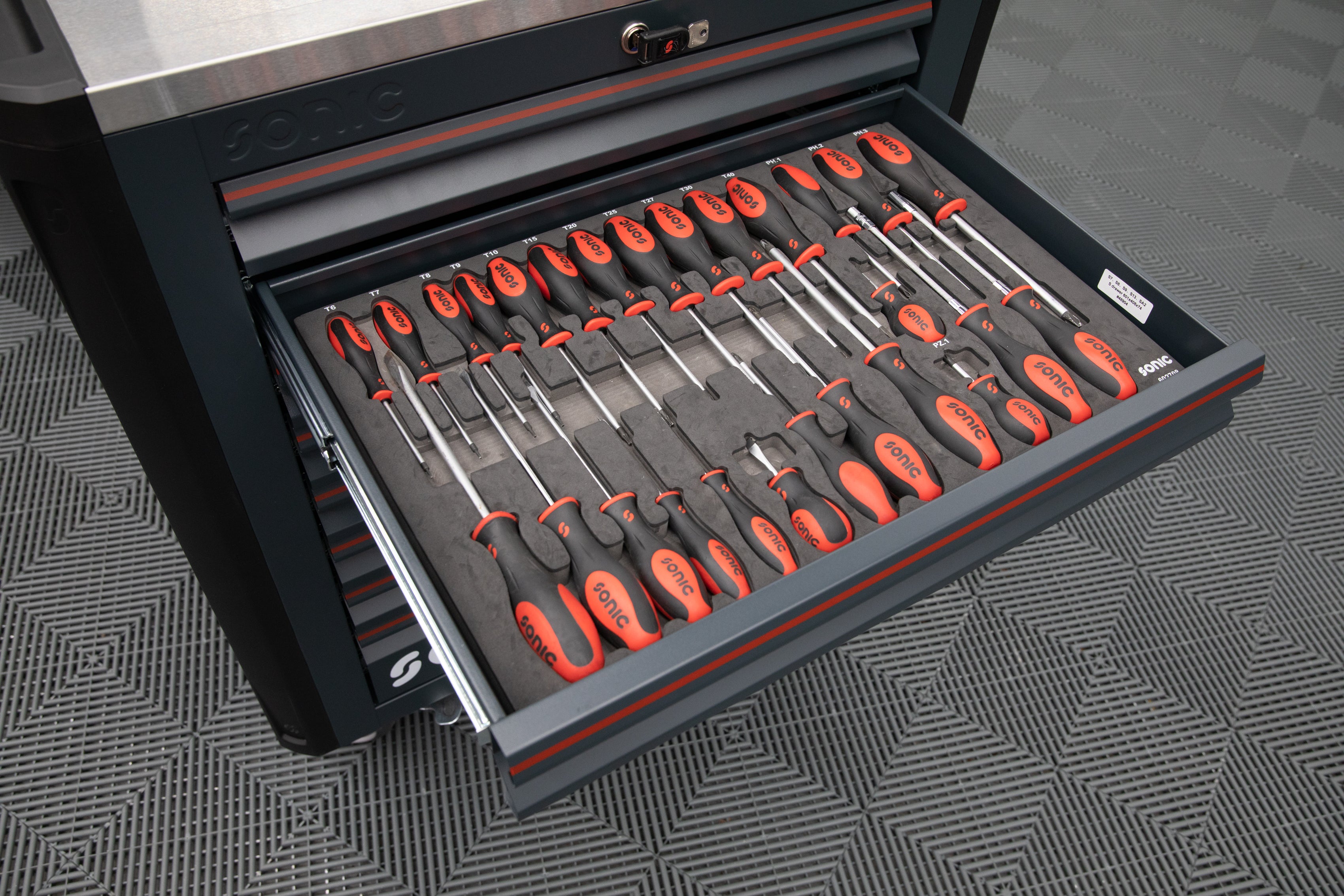 NEXT S9 Heavy Duty 8-Drawer Toolbox - Professional Organizer for Garage, Workshop & Home Storage